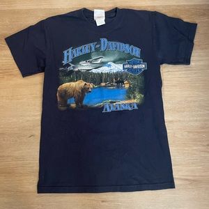 Vintage Harley Davidson Alaska T-shirt